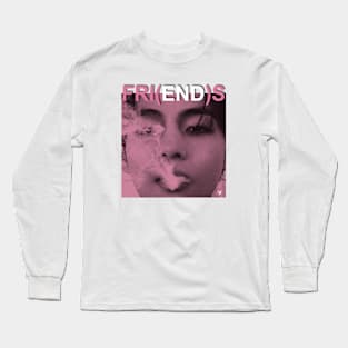 V Friends Kim Taehyung BTS V Long Sleeve T-Shirt